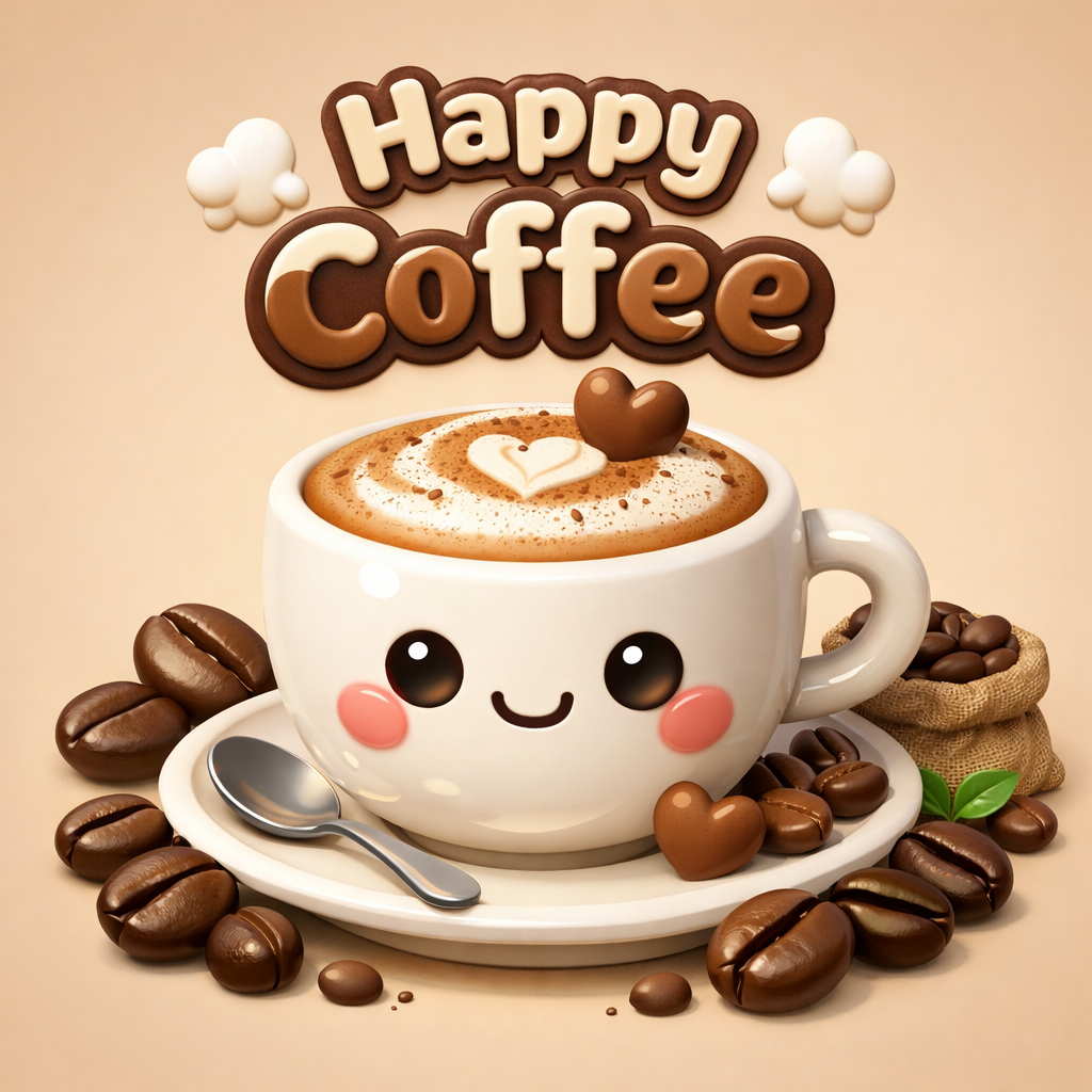 Happy coffee